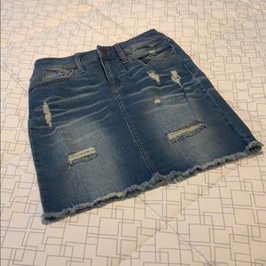 Denim skirt